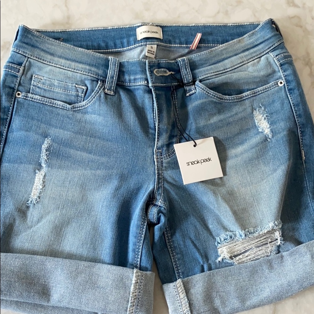 Fashion Nova Jean shorts 😚